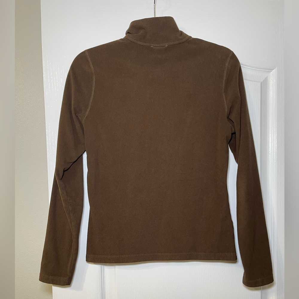 The North Face Women’s Brown TKA 100 Glacier 1/4 Zip Fleece Pullover Size Small - Picture 9 of 14